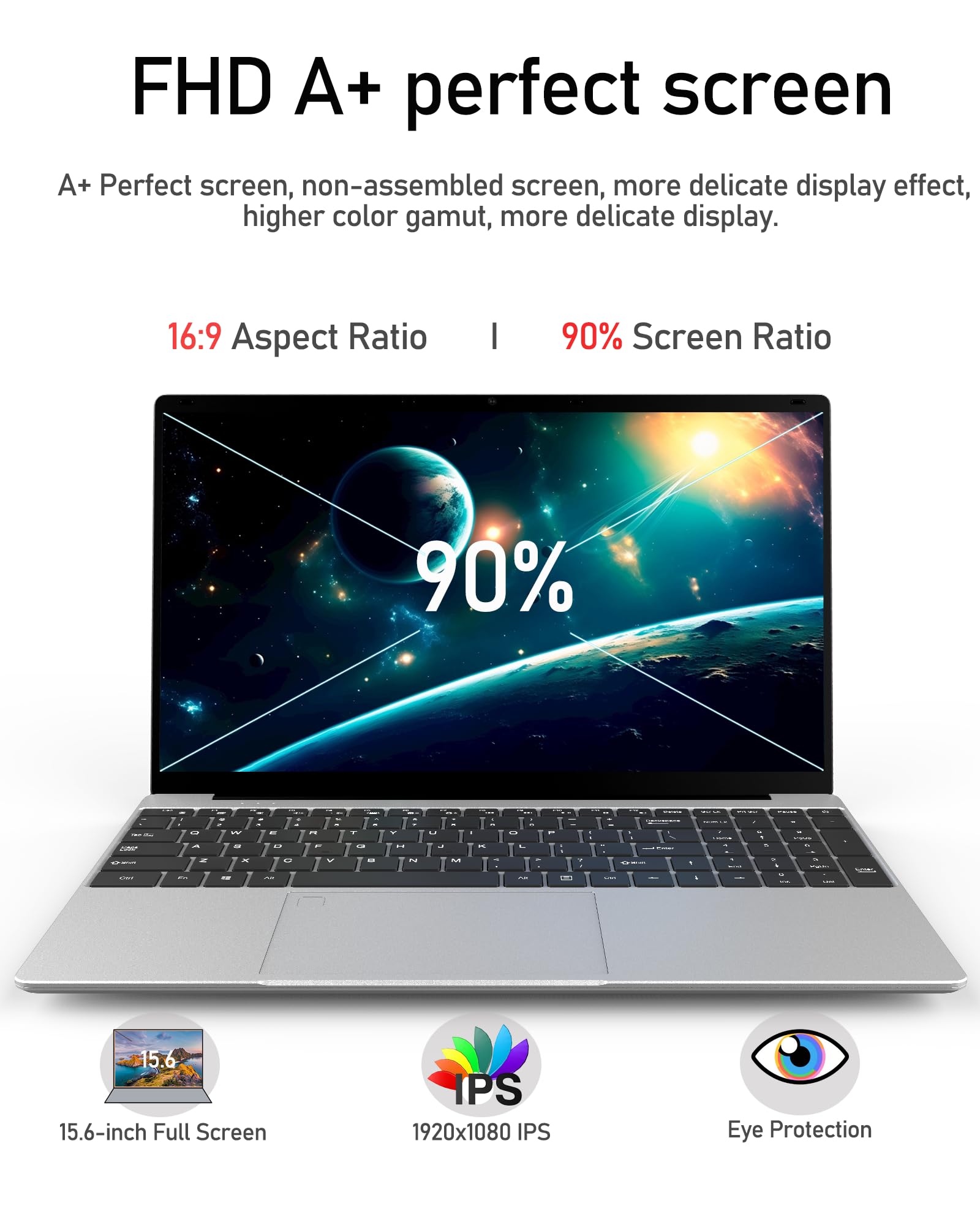 即日発送/すぐ使える/大画面15.6インチ/メモリ8GB/快速SSD512GB Amazon.co.jp: 15.6 inch Laptop, 1080P IPS Screen,N5095